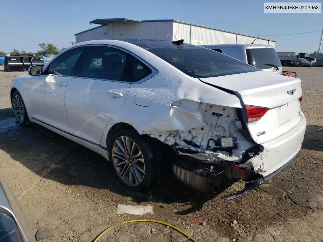 KMHGN4JE8HU203963 2017 Genesis G80 Base