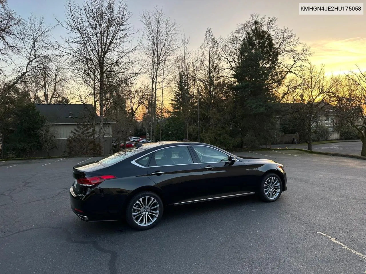 KMHGN4JE2HU175058 2017 Genesis G80 Base