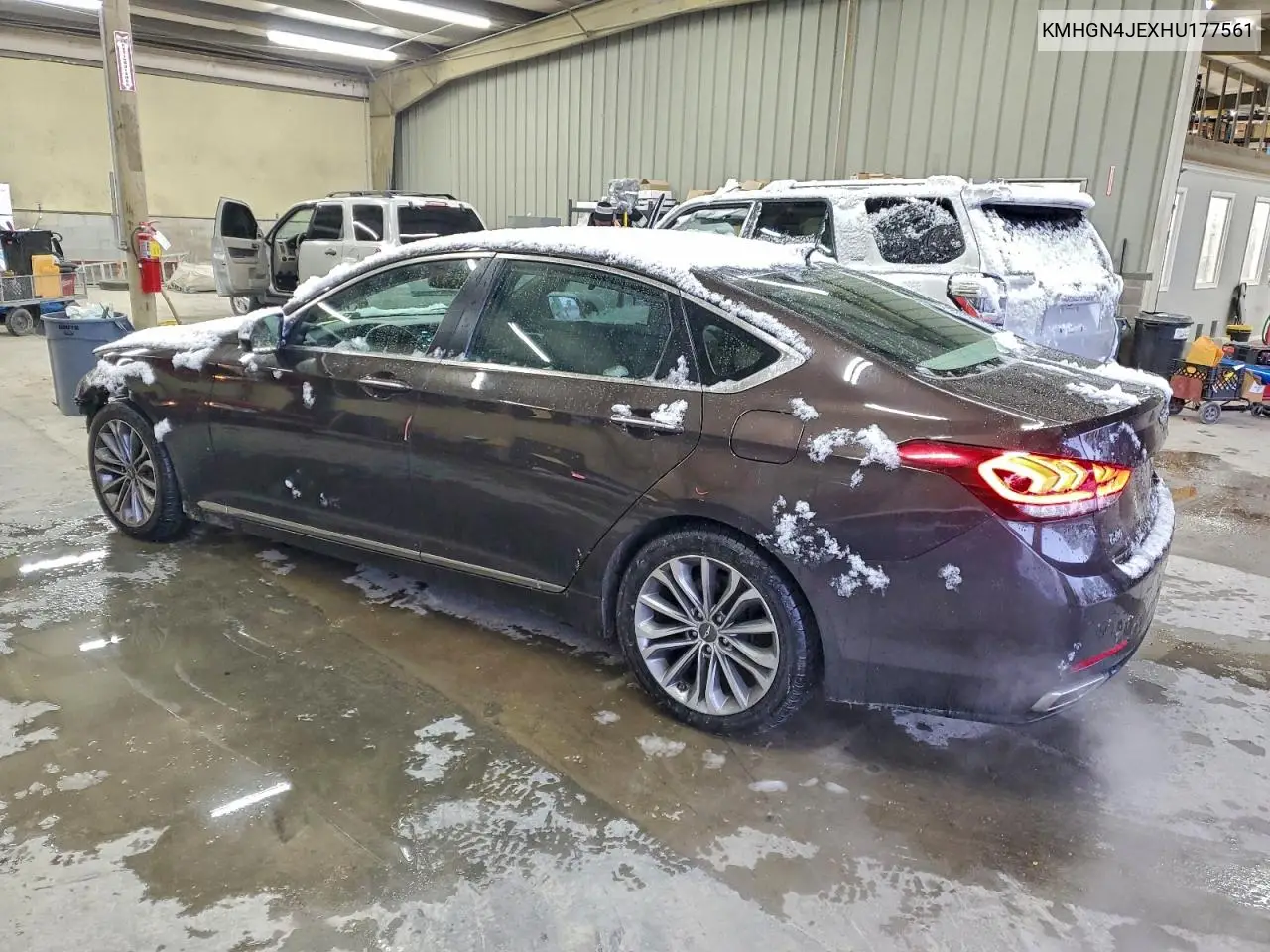 KMHGN4JEXHU177561 2017 Genesis G80 Base
