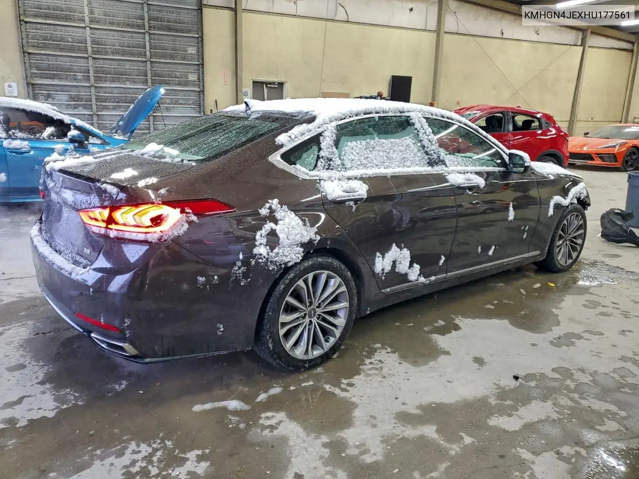 KMHGN4JEXHU177561 2017 Genesis G80 Base