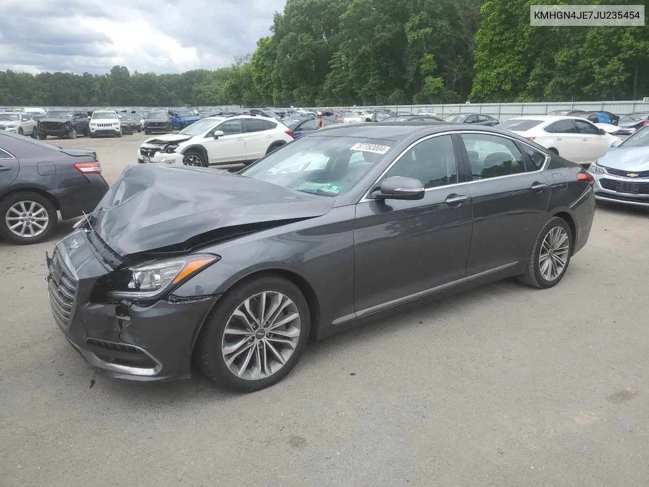 KMHGN4JE7JU235454 2018 Genesis G80 Base