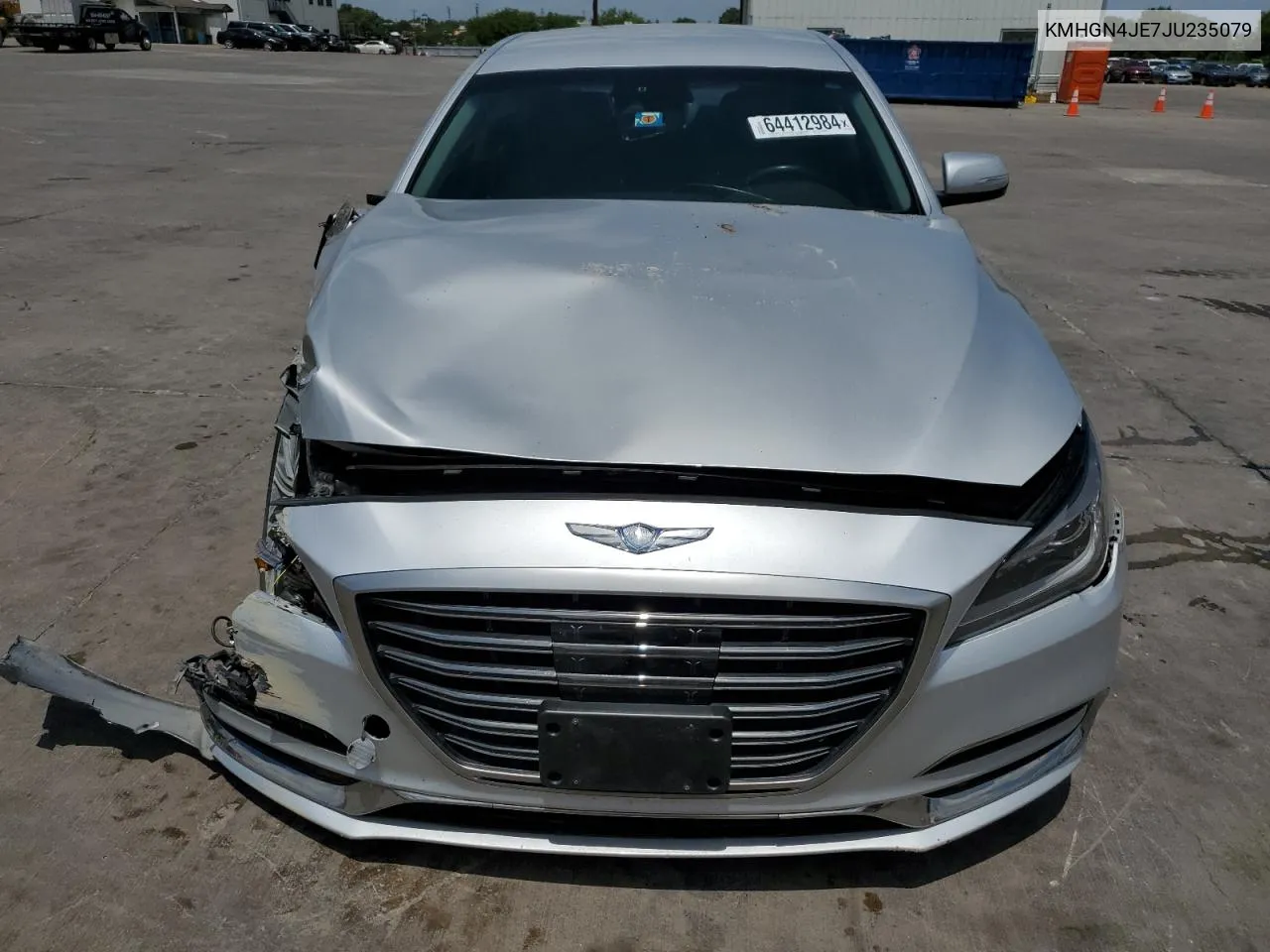 KMHGN4JE7JU235079 2018 Genesis G80 Base