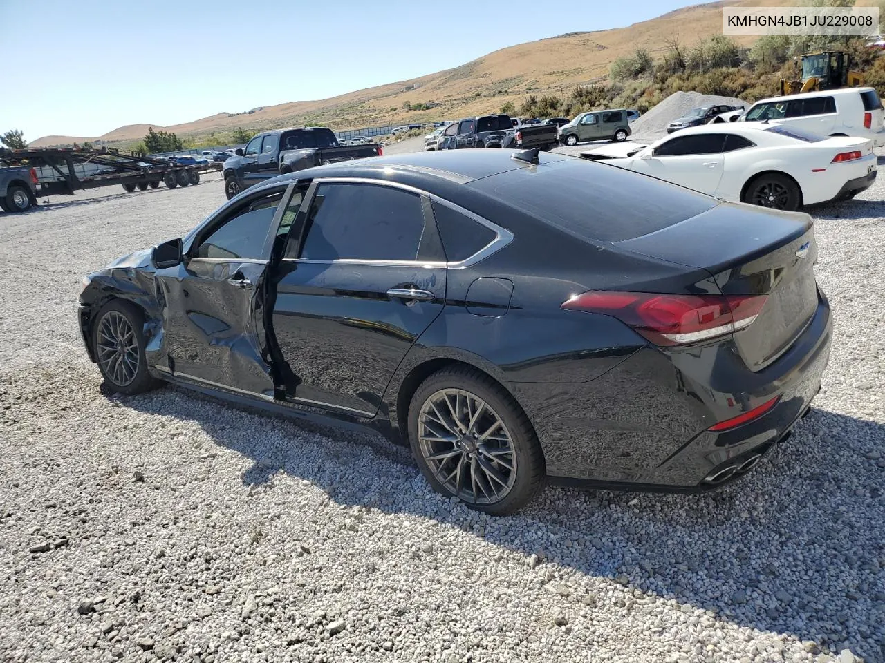 KMHGN4JB1JU229008 2018 Genesis G80 Sport