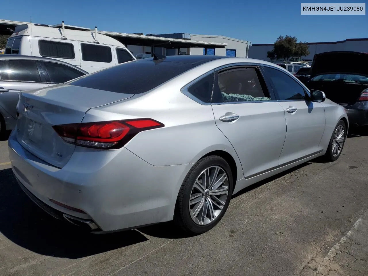 KMHGN4JE1JU239080 2018 Genesis G80 Base