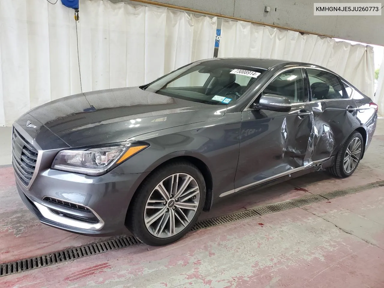 KMHGN4JE5JU260773 2018 Genesis G80 Base