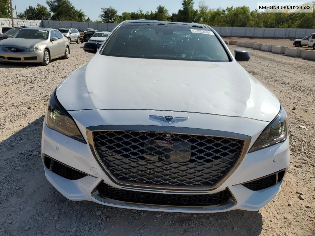 KMHGN4JB0JU233583 2018 Genesis G80 Sport