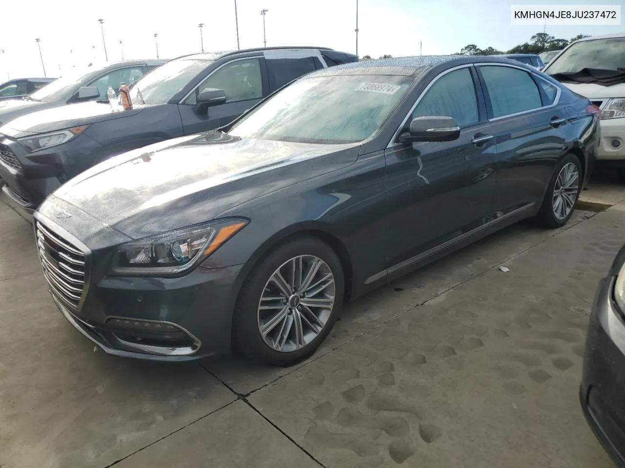 KMHGN4JE8JU237472 2018 Genesis G80 Base