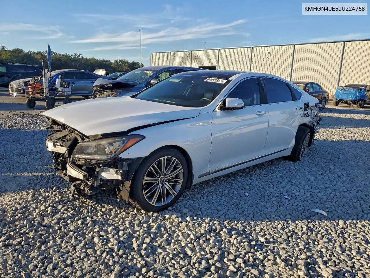 KMHGN4JE5JU224758 2018 Genesis G80