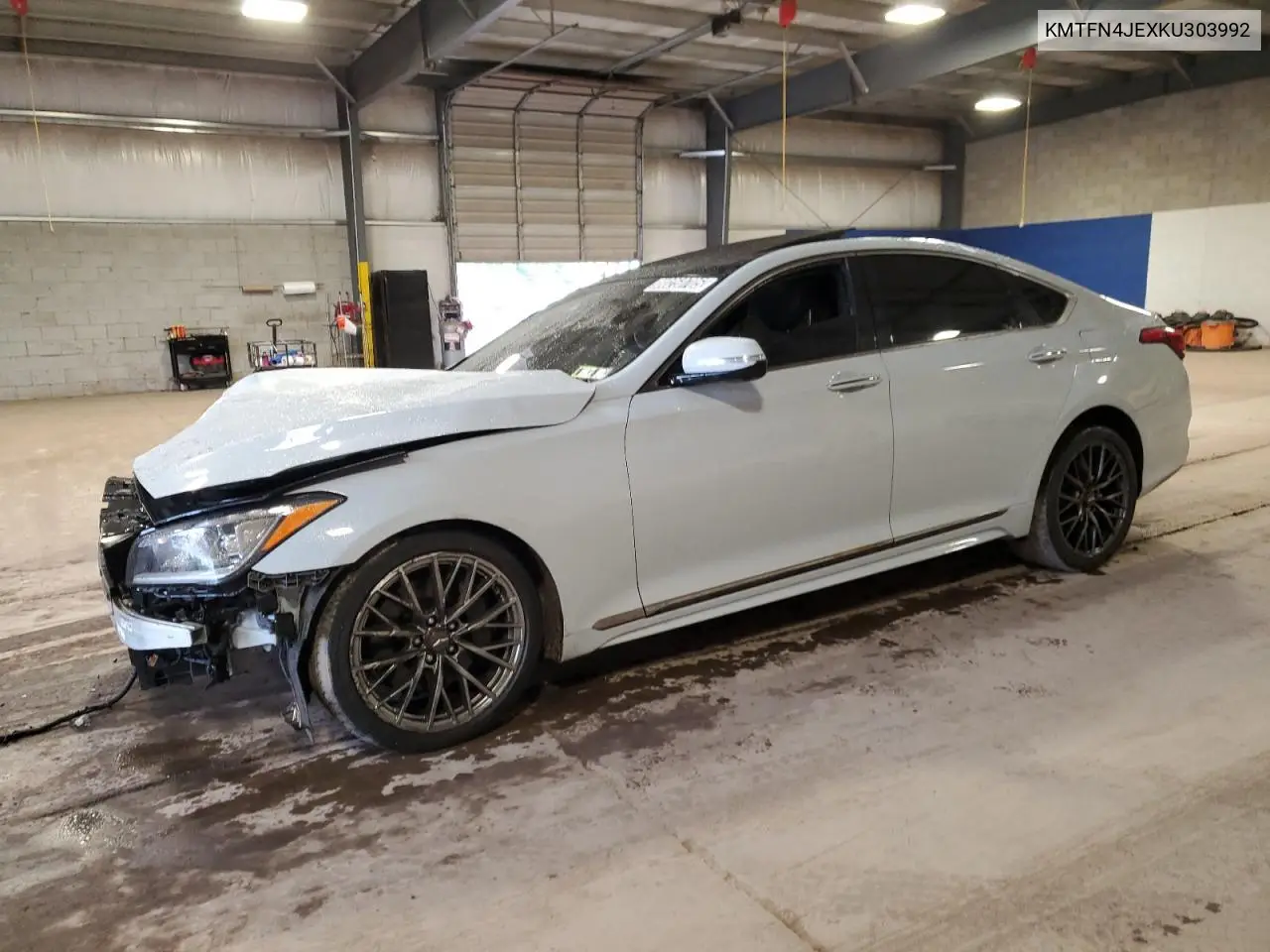 KMTFN4JEXKU303992 2019 Genesis G80 Base