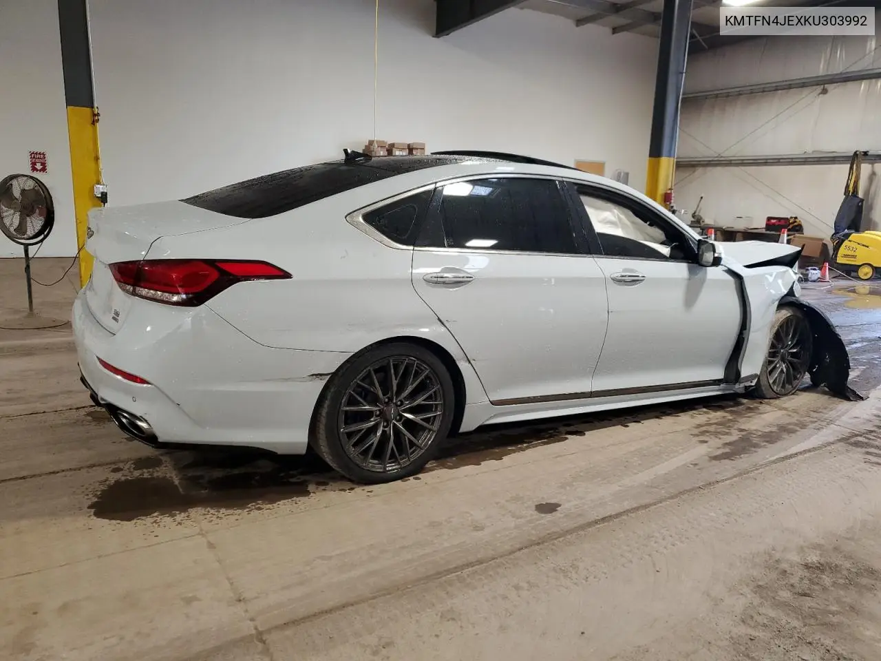 KMTFN4JEXKU303992 2019 Genesis G80 Base