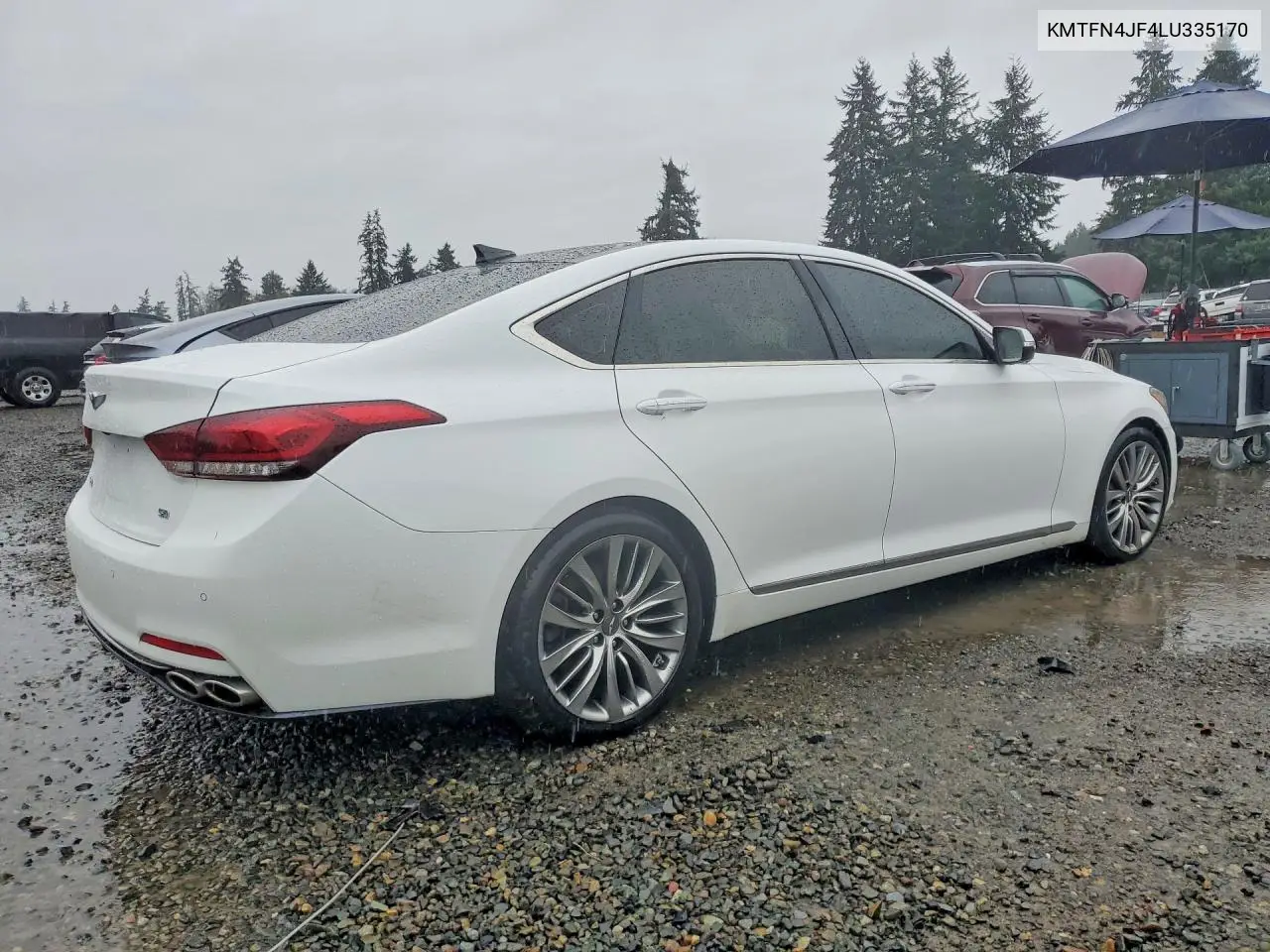 KMTFN4JF4LU335170 2020 Genesis G80 5.0 Ultimate
