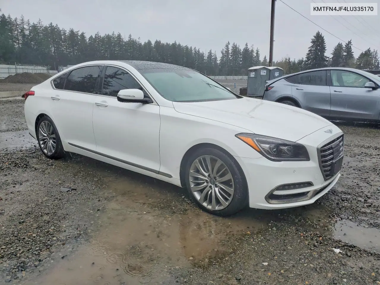 KMTFN4JF4LU335170 2020 Genesis G80 5.0 Ultimate