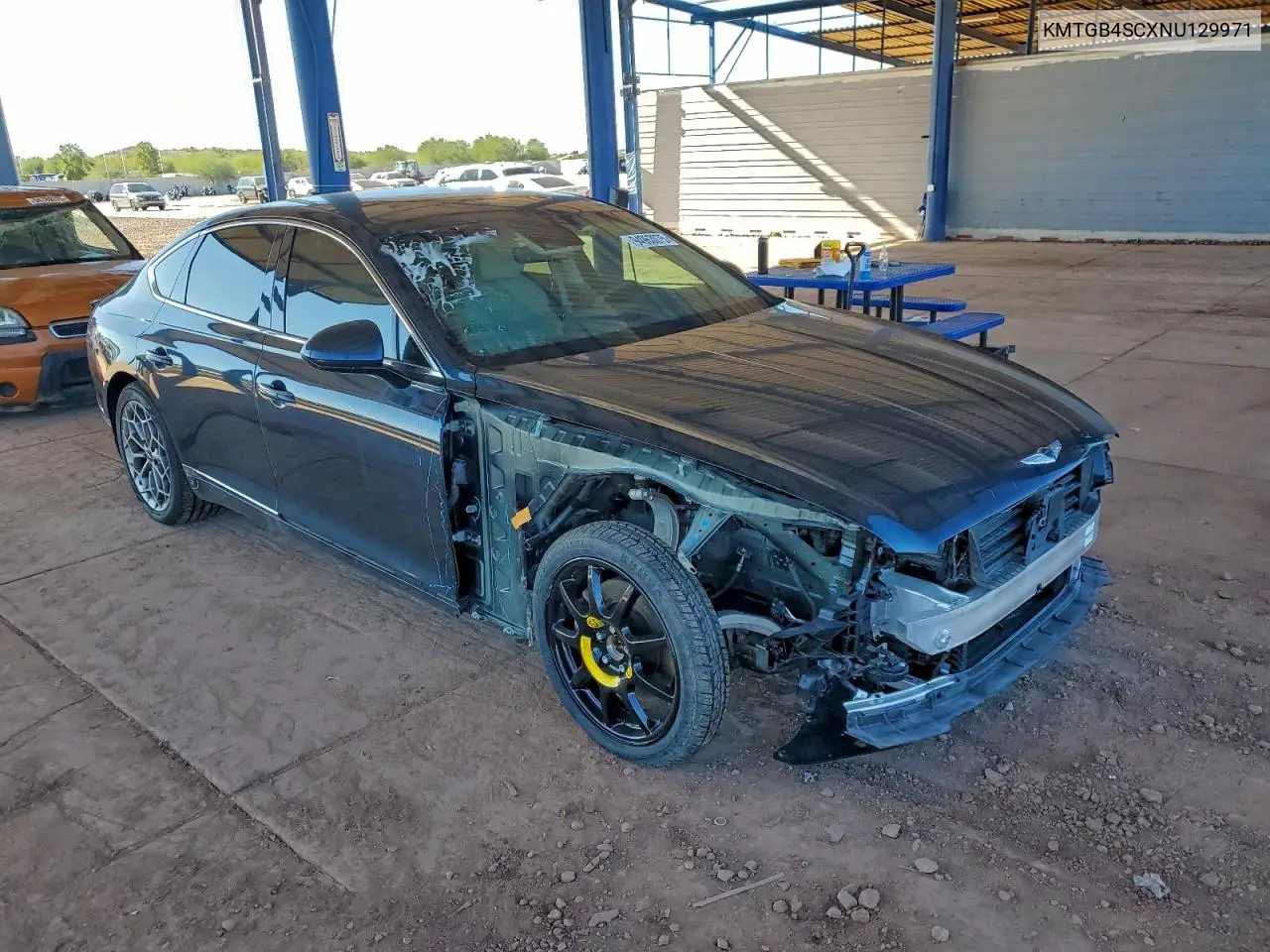 KMTGB4SCXNU129971 2022 Genesis G80 Base