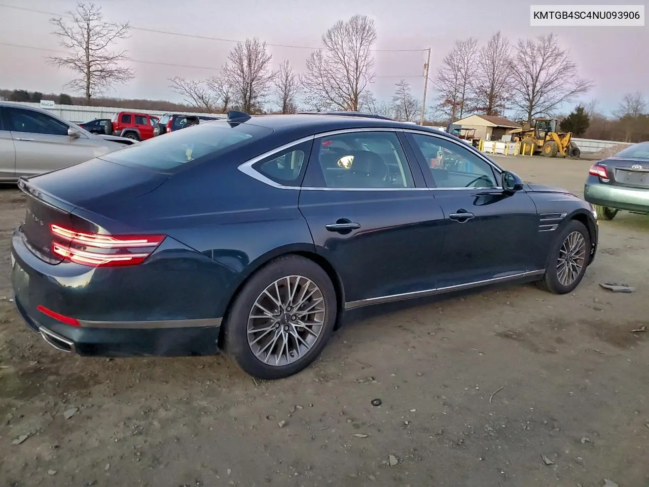 KMTGB4SC4NU093906 2022 Genesis G80 Base