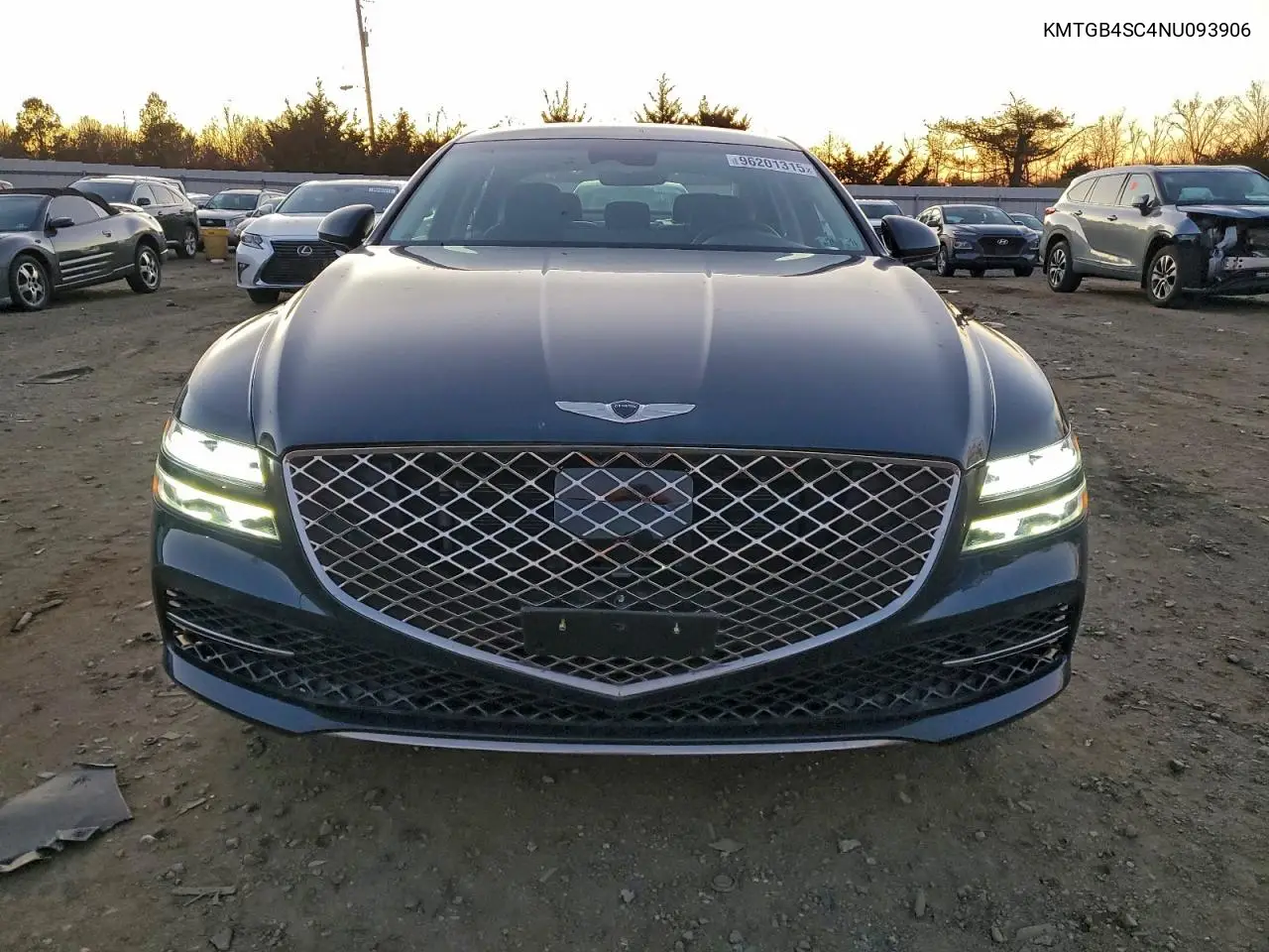 KMTGB4SC4NU093906 2022 Genesis G80 Base