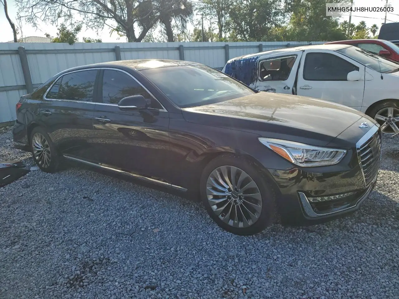 KMHG54JH8HU026003 2017 Genesis G90 Ultimate