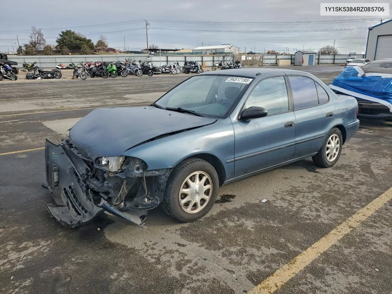 1Y1SK5384RZ085706 1994 Geo Prizm Lsi