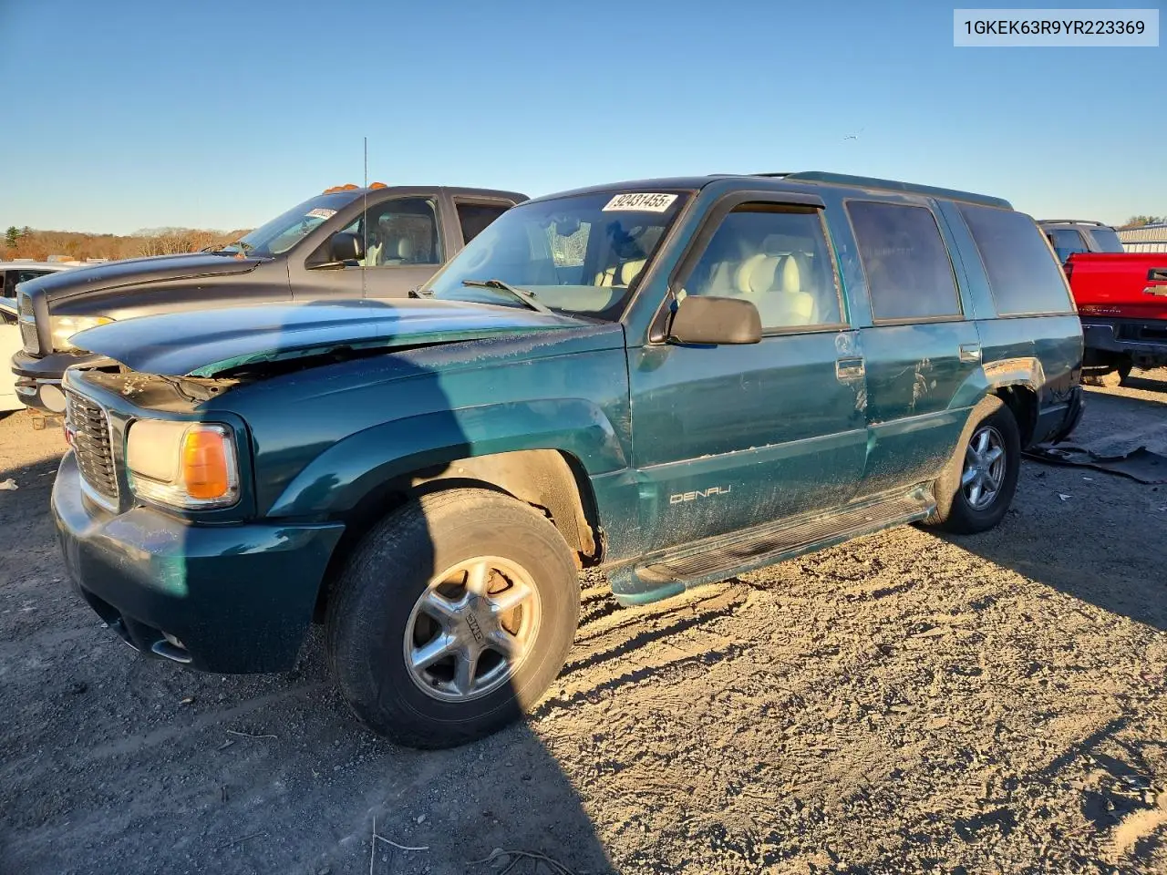 1GKEK63R9YR223369 2000 GMC Denali