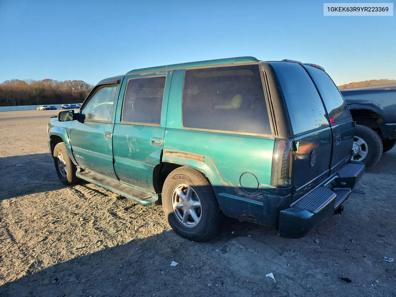 1GKEK63R9YR223369 2000 GMC Denali