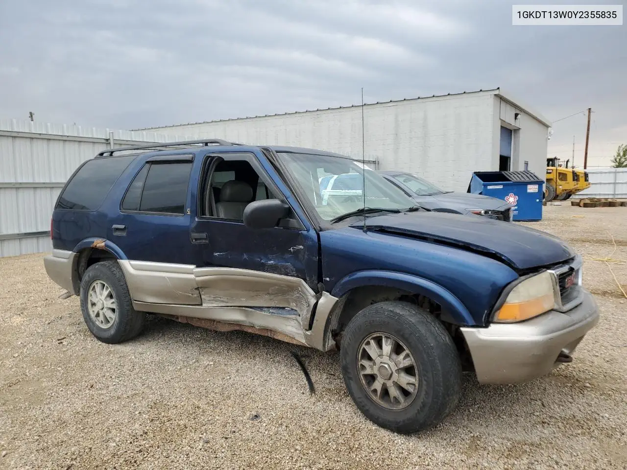 1GKDT13W0Y2355835 2000 GMC Jimmy / Envoy