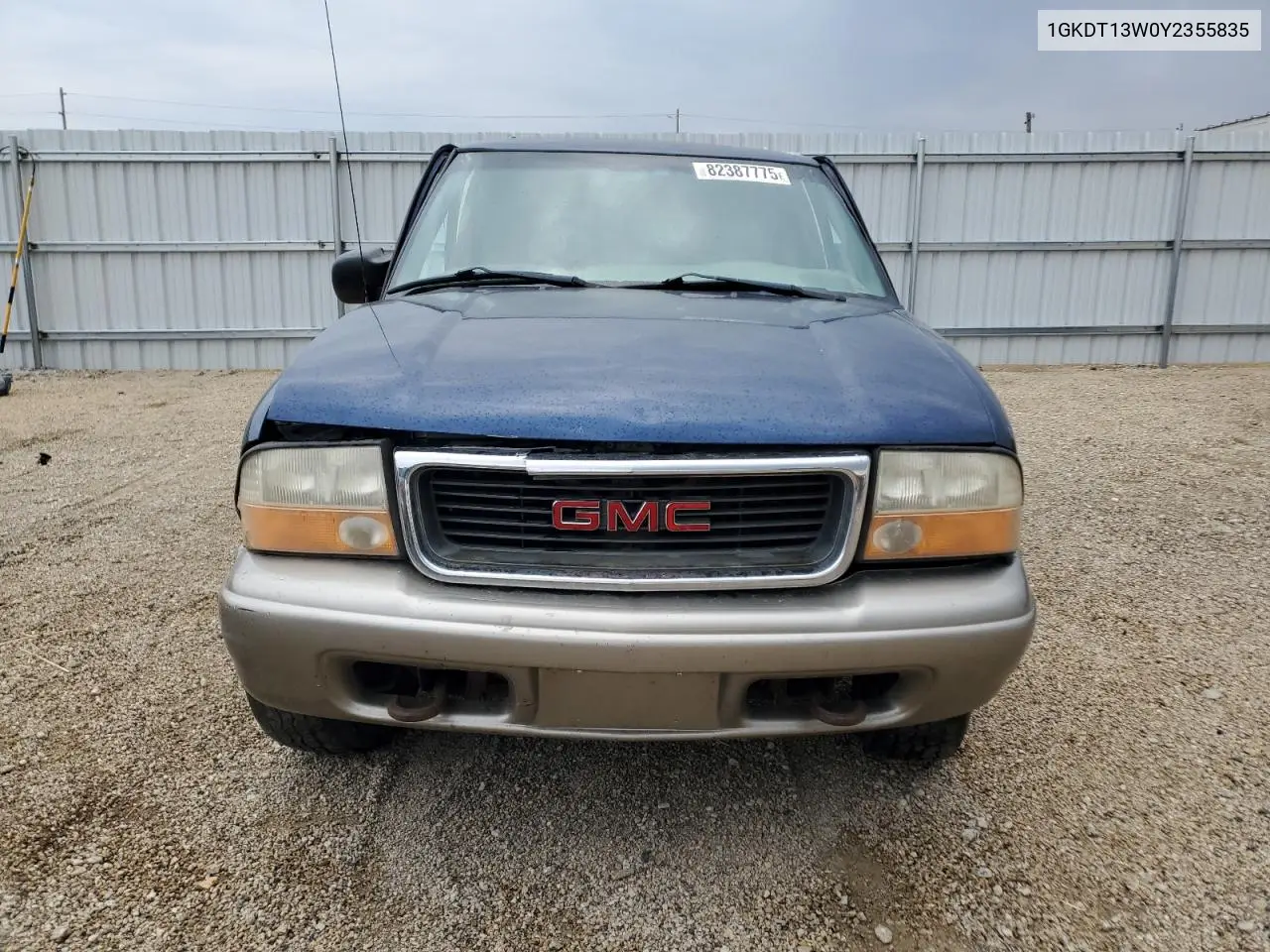 1GKDT13W0Y2355835 2000 GMC Jimmy / Envoy