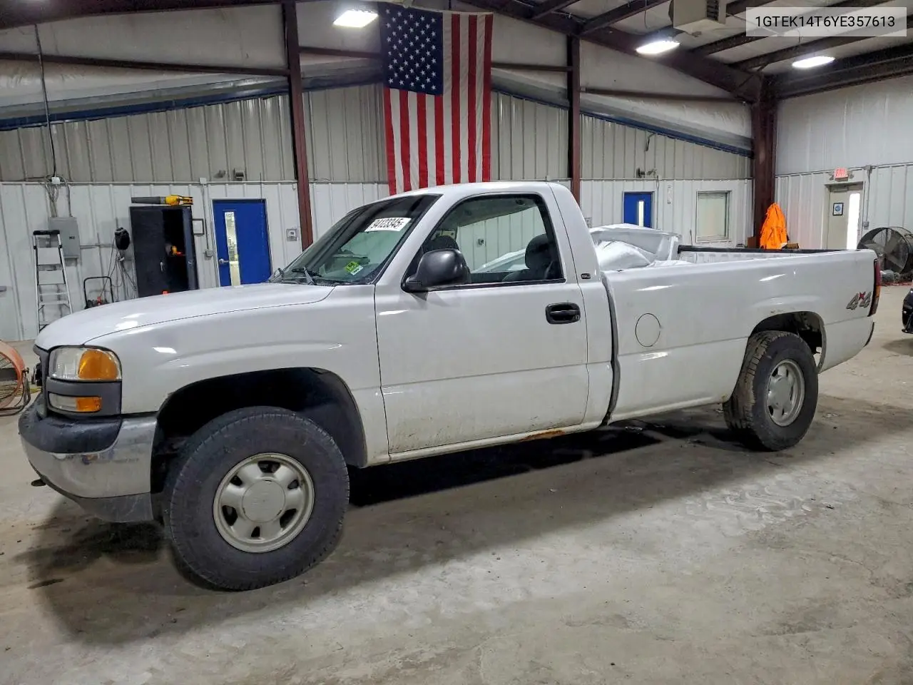 1GTEK14T6YE357613 2000 GMC New Sierra K1500