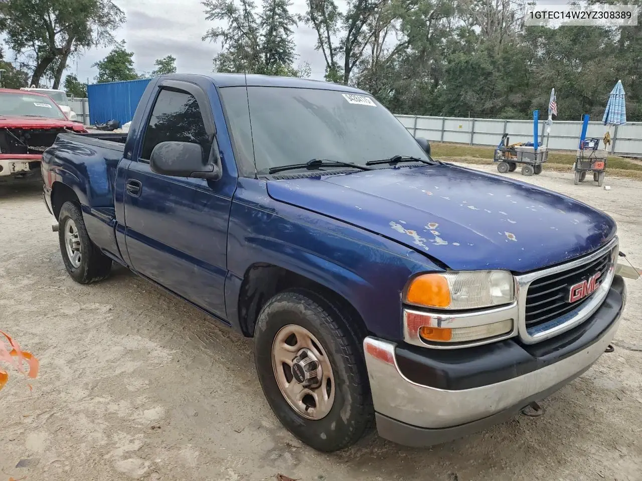 1GTEC14W2YZ308389 2000 GMC New Sierra C1500