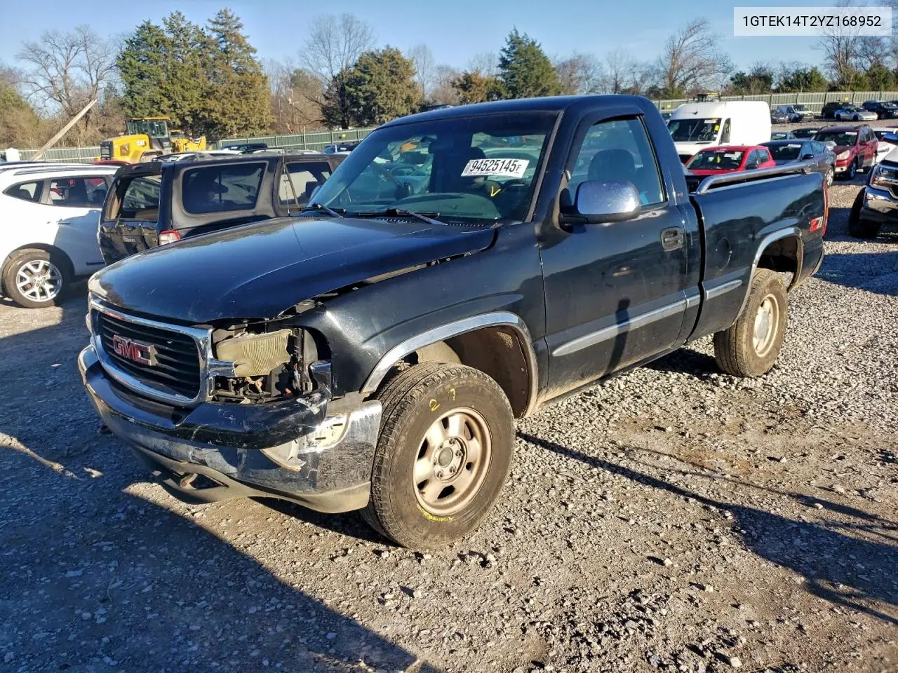 1GTEK14T2YZ168952 2000 GMC New Sierra K1500