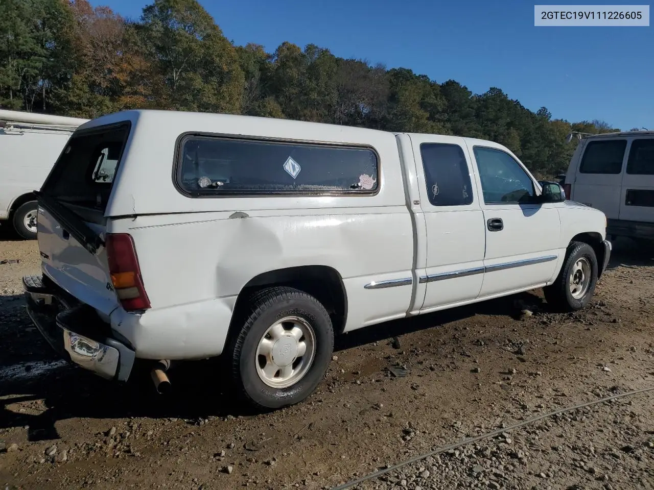 2GTEC19V111226605 2001 GMC New Sierra C1500