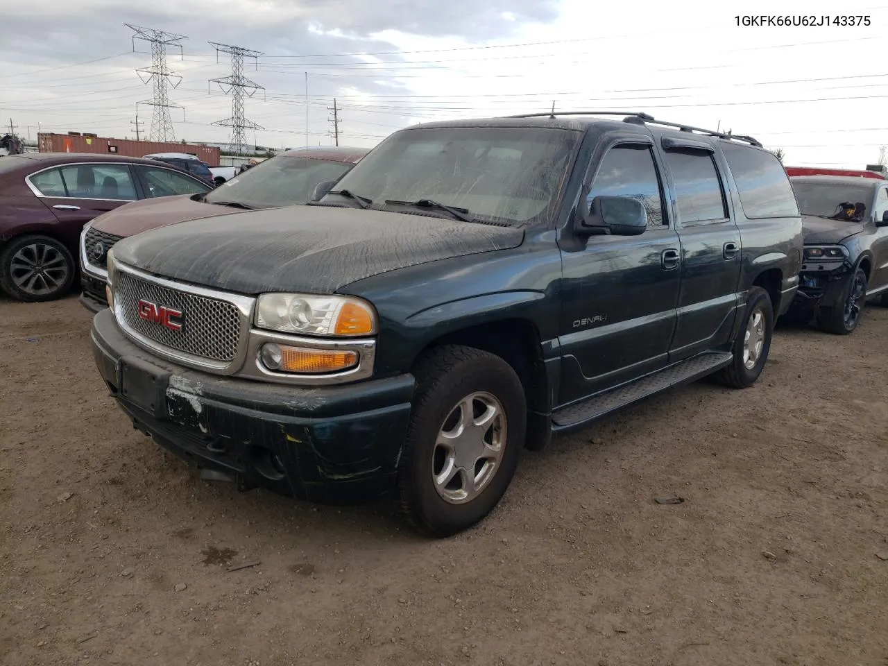 1GKFK66U62J143375 2002 GMC Denali Xl K1500