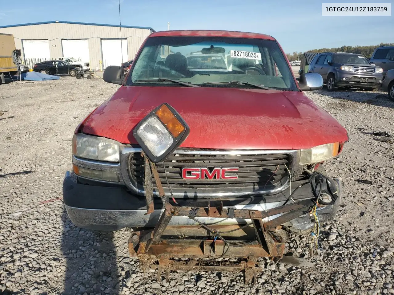 1GTGC24U12Z183759 2002 GMC New Sierra C2500