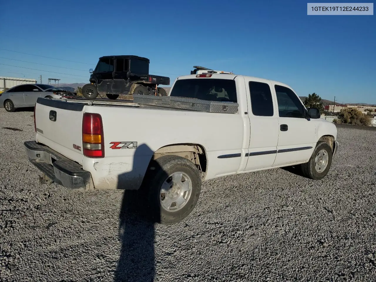 1GTEK19T12E244233 2002 GMC New Sierra K1500