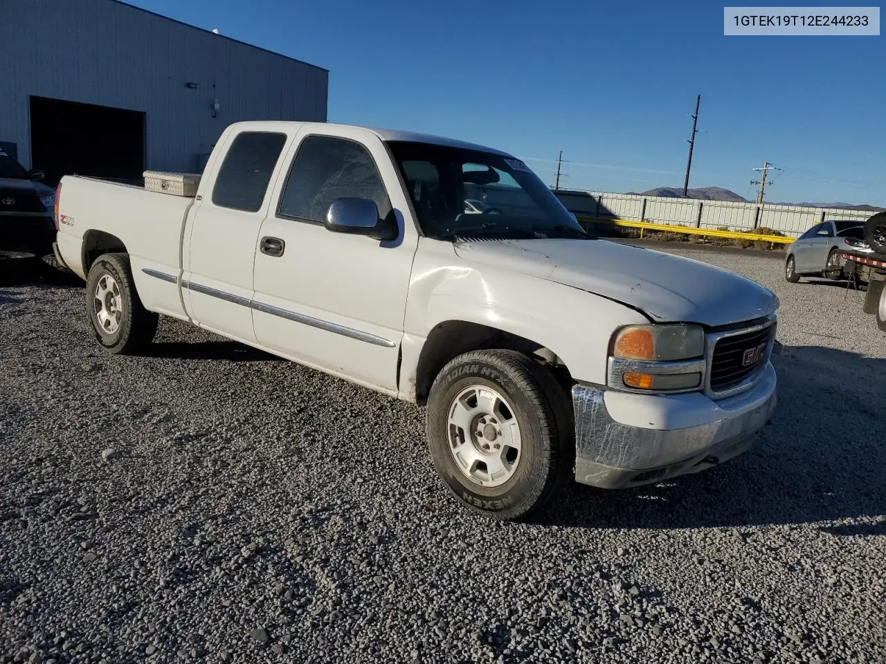 1GTEK19T12E244233 2002 GMC New Sierra K1500