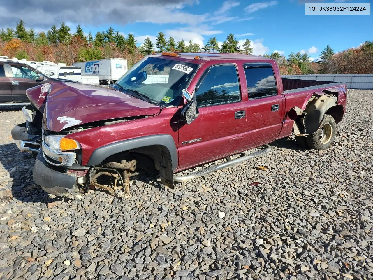 1GTJK33G32F124224 2002 GMC New Sierra K3500