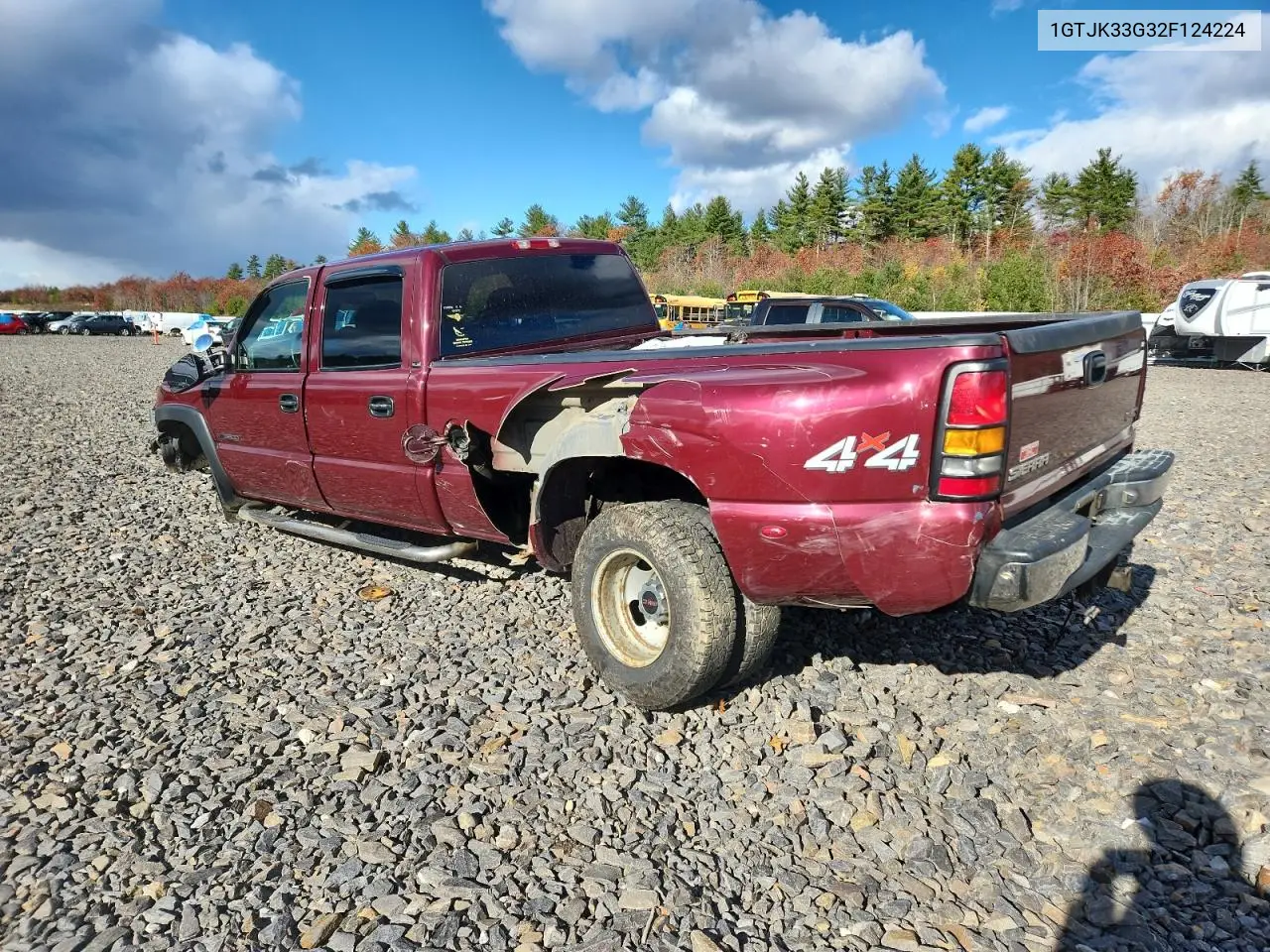 1GTJK33G32F124224 2002 GMC New Sierra K3500