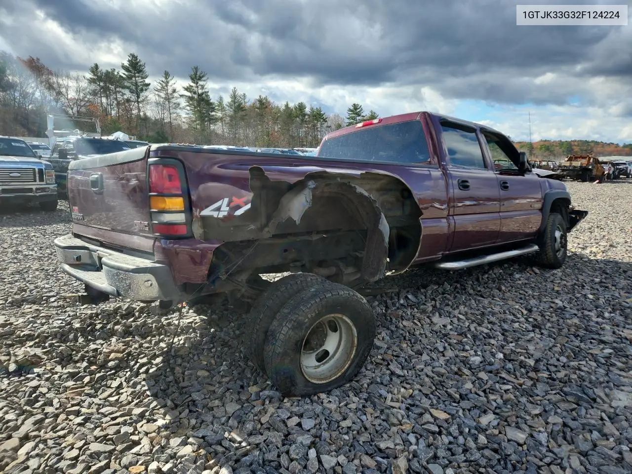 1GTJK33G32F124224 2002 GMC New Sierra K3500