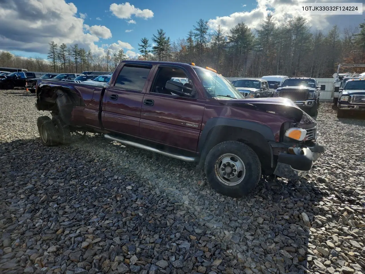 1GTJK33G32F124224 2002 GMC New Sierra K3500