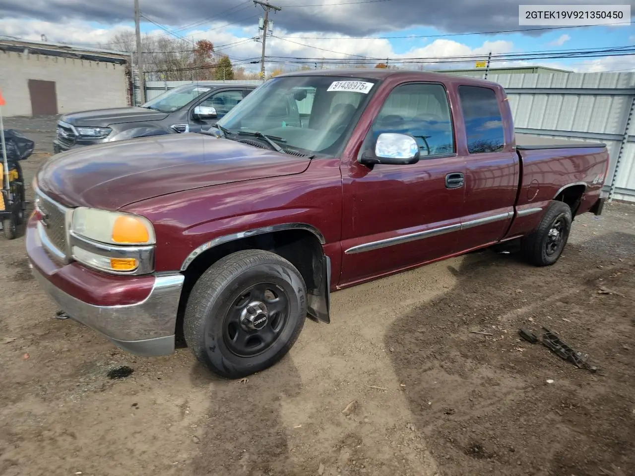2GTEK19V921350450 2002 GMC New Sierra K1500