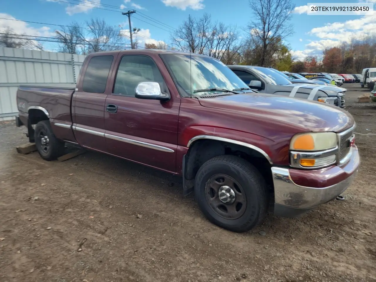 2GTEK19V921350450 2002 GMC New Sierra K1500