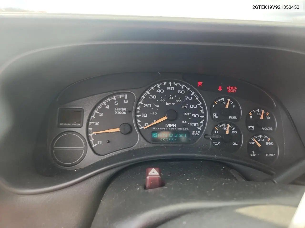 2GTEK19V921350450 2002 GMC New Sierra K1500