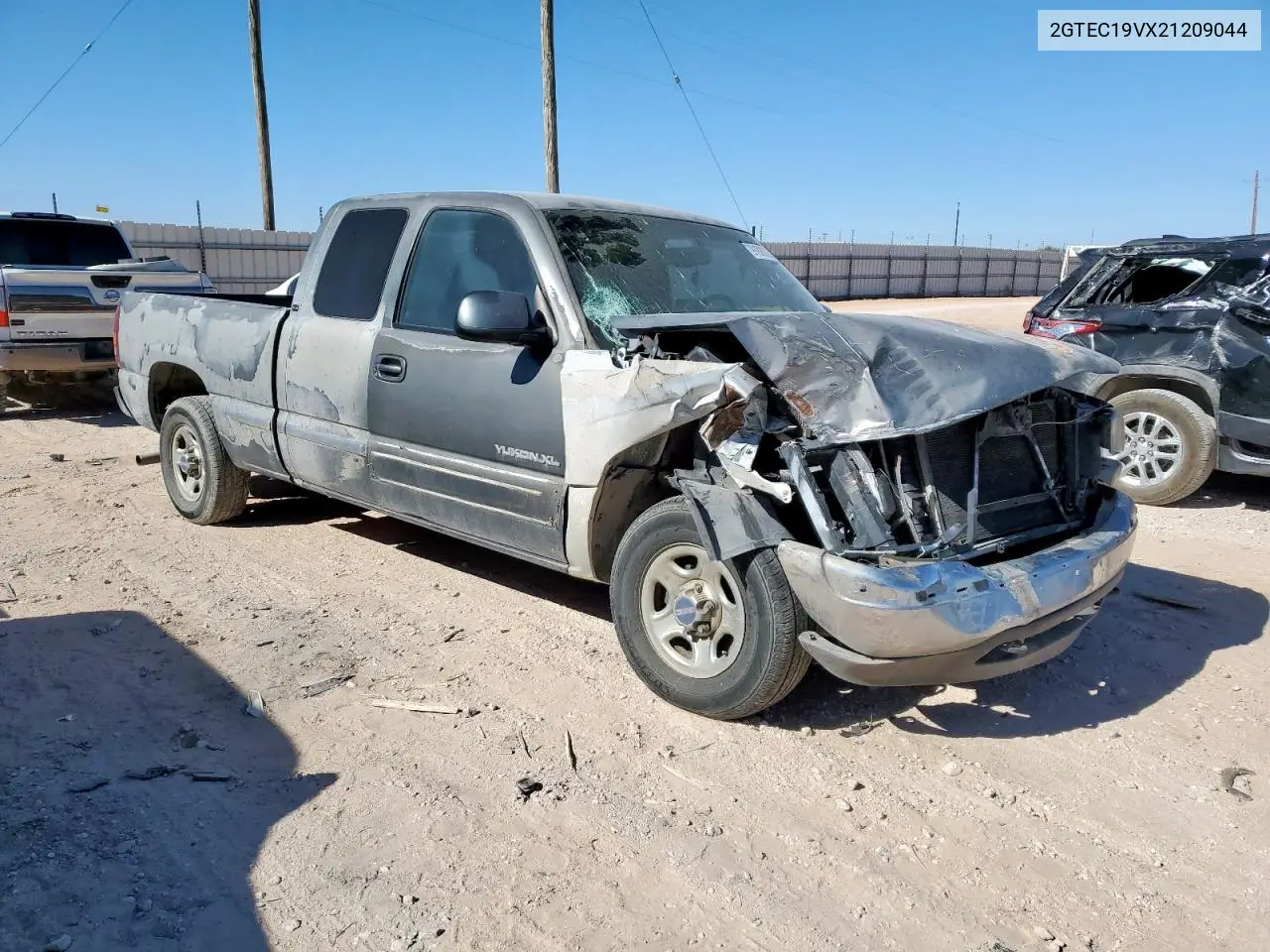 2GTEC19VX21209044 2002 GMC New Sierra C1500