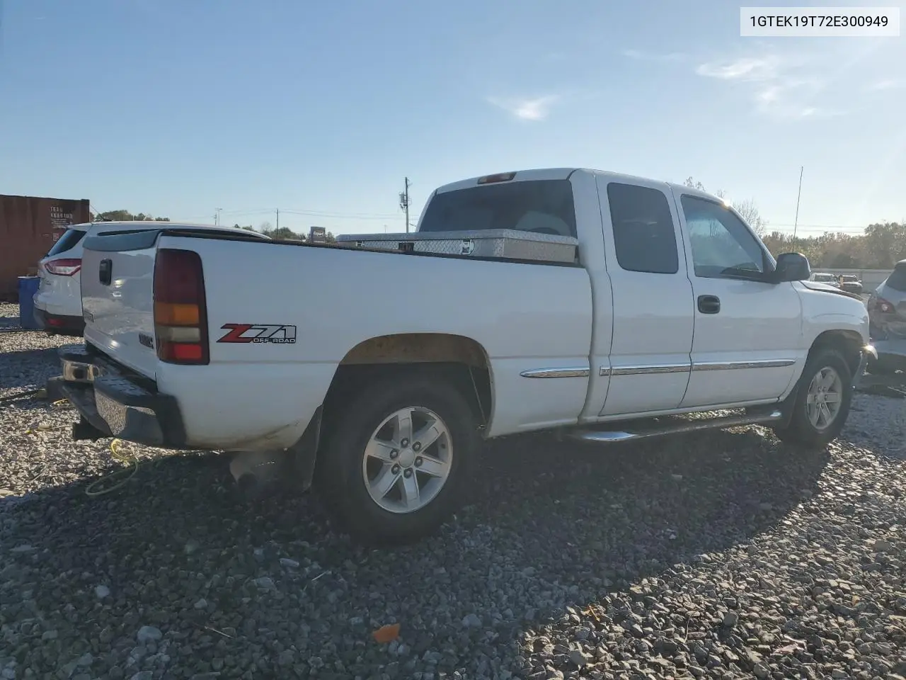 1GTEK19T72E300949 2002 GMC New Sierra K1500