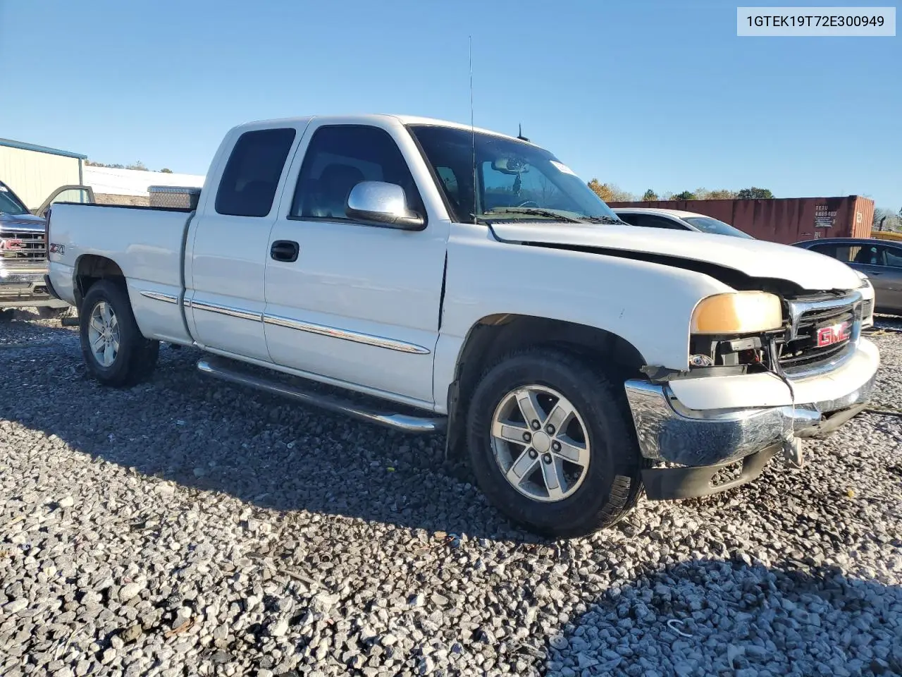 1GTEK19T72E300949 2002 GMC New Sierra K1500