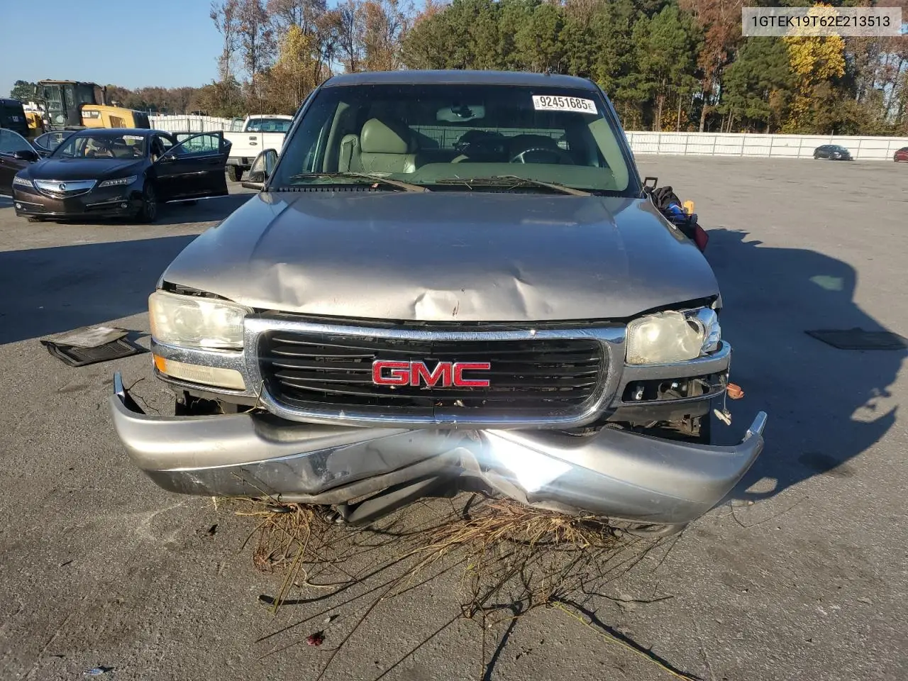 1GTEK19T62E213513 2002 GMC New Sierra K1500