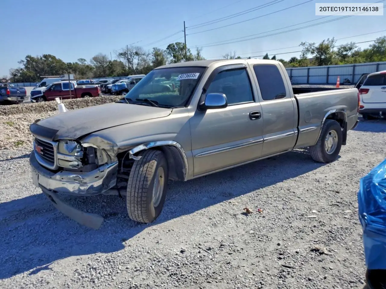 2GTEC19T121146138 2002 GMC New Sierra C1500