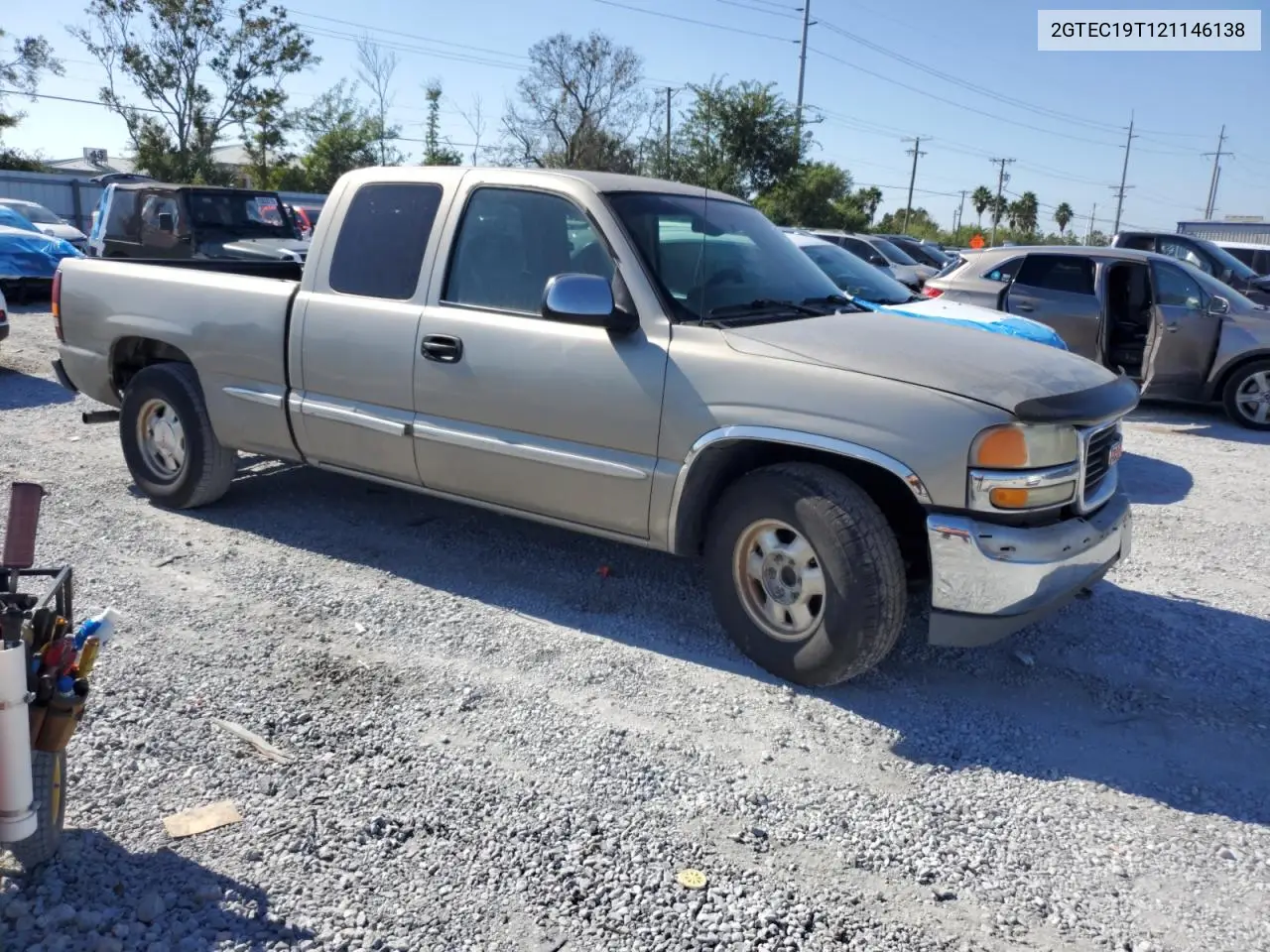 2GTEC19T121146138 2002 GMC New Sierra C1500