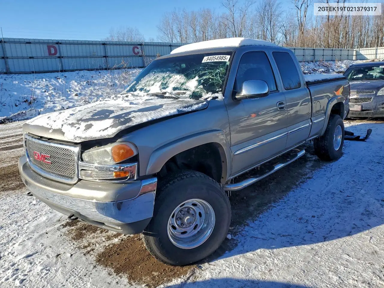 2GTEK19T021379317 2002 GMC New Sierra K1500