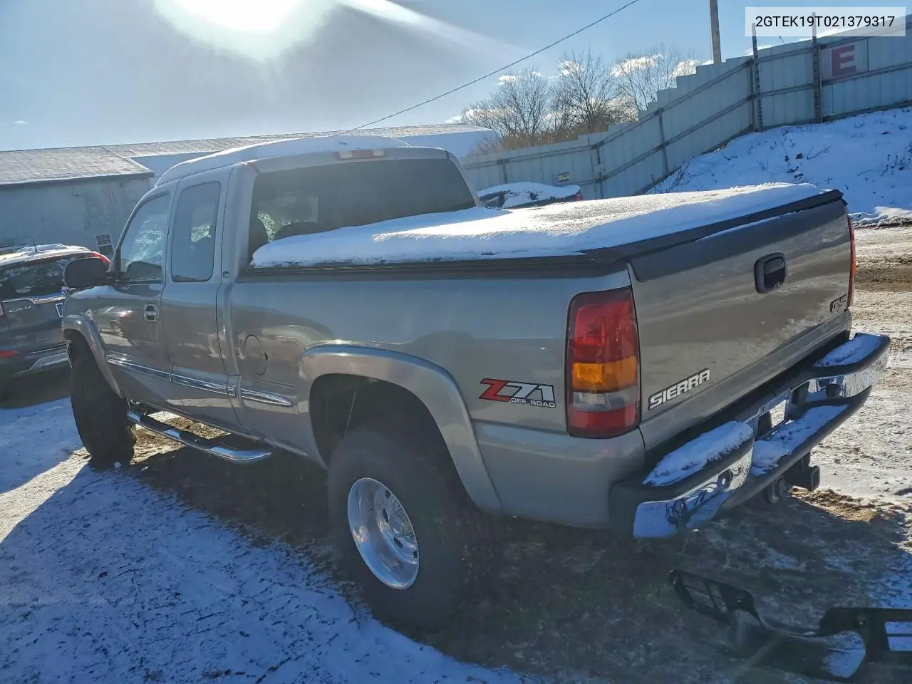 2GTEK19T021379317 2002 GMC New Sierra K1500