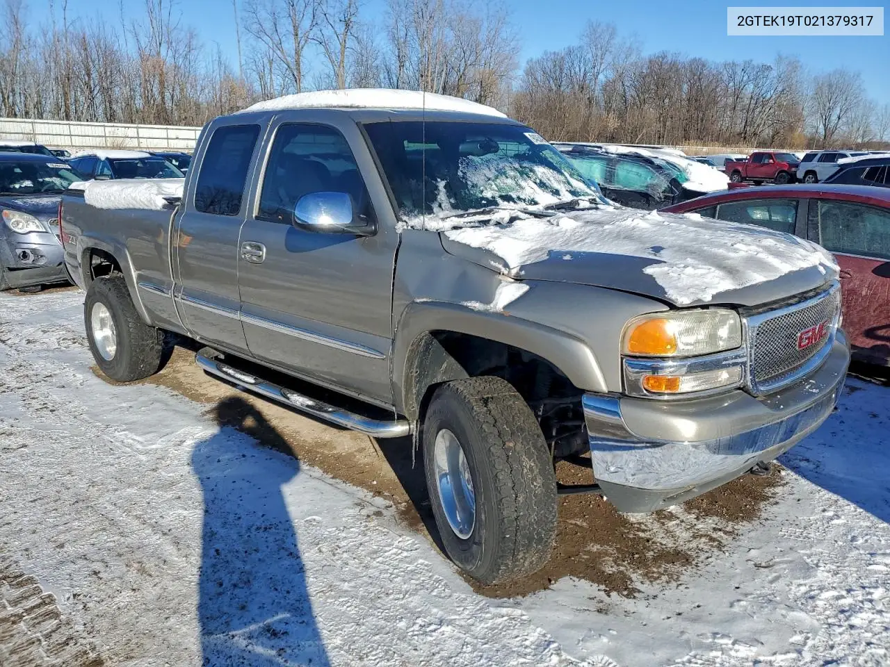 2GTEK19T021379317 2002 GMC New Sierra K1500