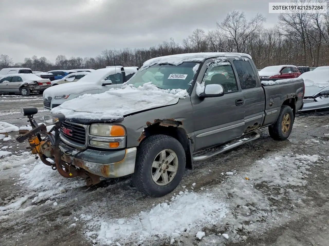 2GTEK19T421257284 2002 GMC New Sierra K1500